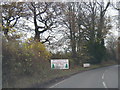 A528 northbound Festive signs