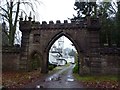 Archway to Castle Devon Hotel, Glendevon