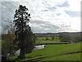 The valley of the River Culm at Rewe