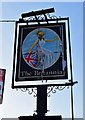 The Britannia (4) - sign, 9 Buckingham Road, Aylesbury, Bucks