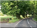 Bend in the A50 on the west side of Ballyward