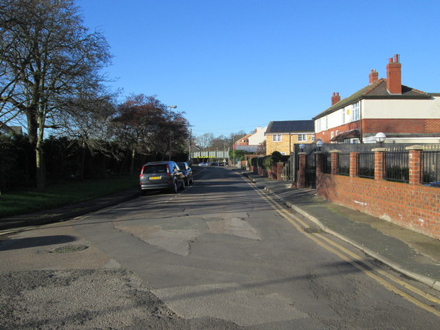 Holmfield Lane - viewed from Green End Lane