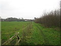 Footpath towards Dutton Lodge Farm