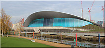 TQ3884 : Aquatics Centre, Queen Elizabeth Olympic Park by Oast House Archive