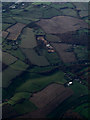 Meadhams Farm Brickworks from the air