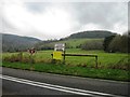 Fields north of A466