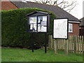 TM2289 : Village Notice Board & Map by Geographer