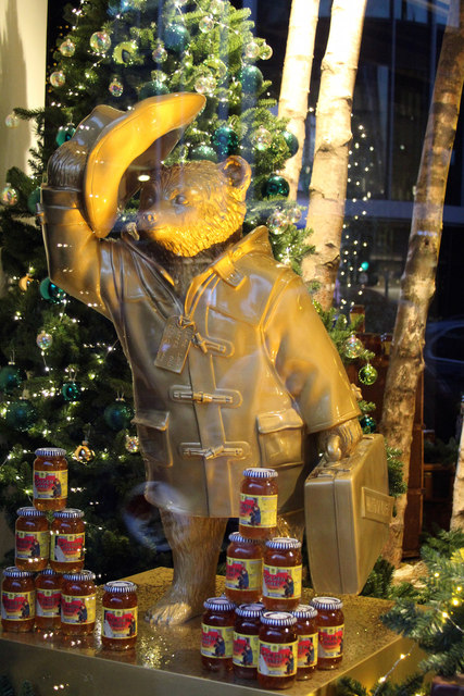 "Goldiebear", Paddington Bear, Selfridges