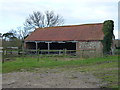 Traditional Norfolk farm building near Helhoughton