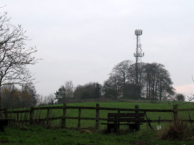 Transmitter near Wirswall