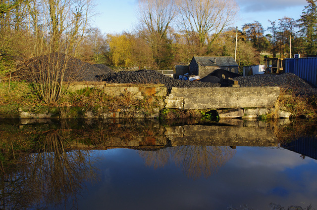 Coal yard by Lancaster Canal