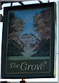 Sign for the Grove Inn