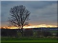 SE4203 : Dearne Valley sunset (over Wombwell) by Steve  Fareham