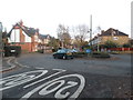 Roundabout on Kingswood Road and Wilton Crescent