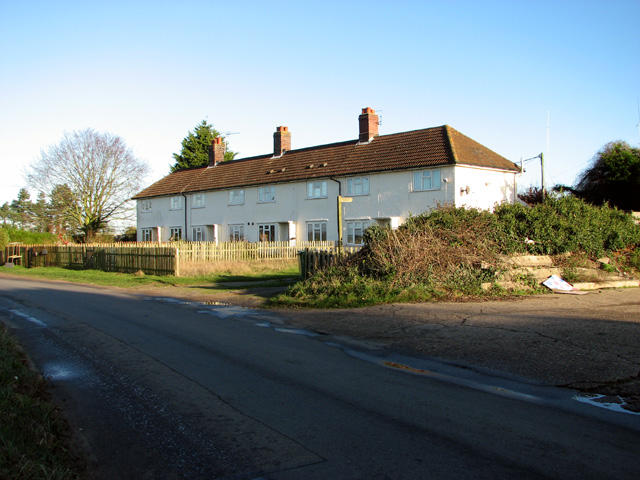 A row of cottages in Station Road