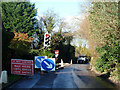 Road works on Amage Road