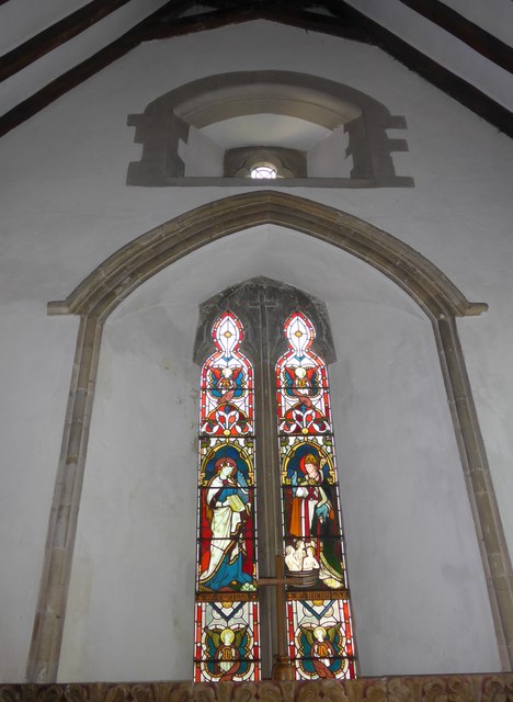 St John the Baptist, Pewsey:stained glass window (c)