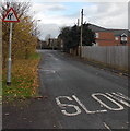 Slow down - elderly people may be crossing Star Street, Cwmbran