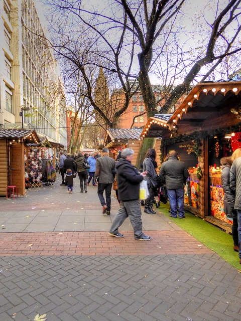 Manchester Christmas Market, Lincoln Square (Brazenose Street)