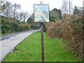 The village sign at Fairlight