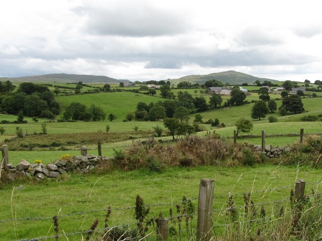 Drumlins in the upper Drumnadonnell... © Eric Jones :: Geograph Britain ...