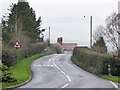 Bridge over railway at Hoptonheath station