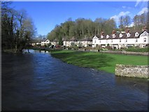 SK2168 : The R Wye above Bakewell by Colin Park