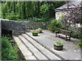 Seating beside Horse Pond Beck, Follifoot