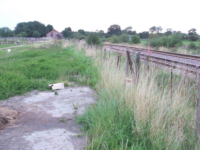 Ackworth railway station (site), Yorkshire