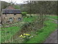 Feeder Cottage by R Dane below Danebridge