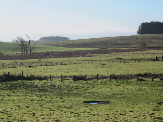 Farmland between Low Farm, Camp Hill and Cowden