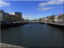 O1634 : Dublin - R Liffey, View upstream from Butt Bridge by Colin Park