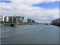O1634 : Dublin - R Liffey, View downstream from Sean O'Casey Bridge by Colin Park