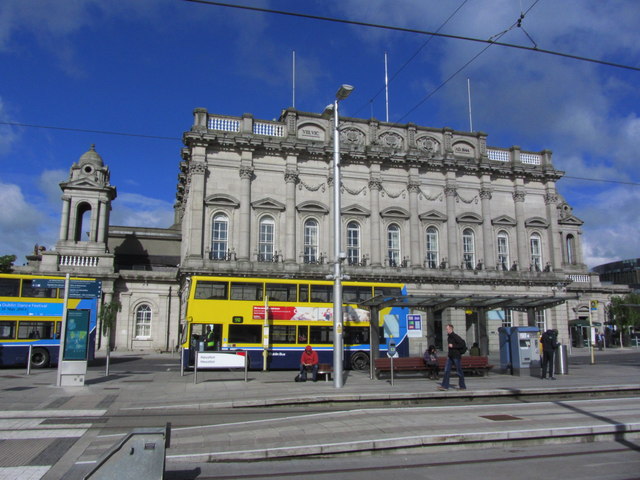 Dublin - Heuston Station - East front