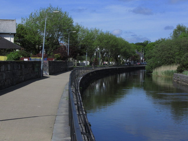 Galway - walkway beside Eglinton Canal