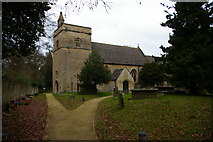 SP5018 : St Giles' church, Bletchingdon by Christopher Hilton