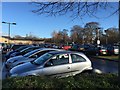 Hospital staff car park