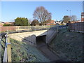 Public footpath under Primsland Way, Droitwich