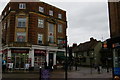 SP8113 : Aylesbury: view up Buckingham Street from the Market Square by Christopher Hilton