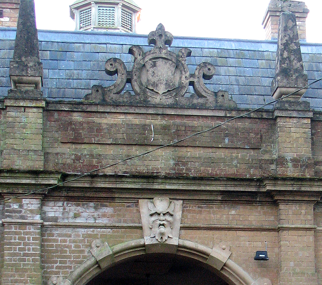 Bylaugh Hall (north doorway - detail)