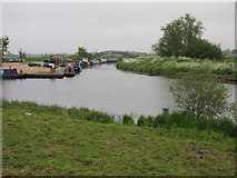 TL5374 : Cam and Ouse confluence by Hugh Venables