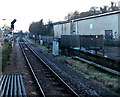 Railway from Tisbury towards Salisbury