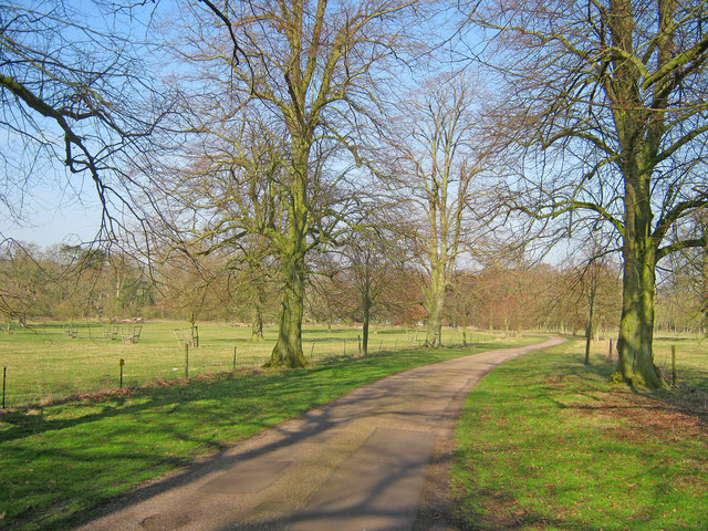 Entrance Drive to Gunby Hall