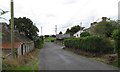 A collection of houses on a minor junction on Millvale Road