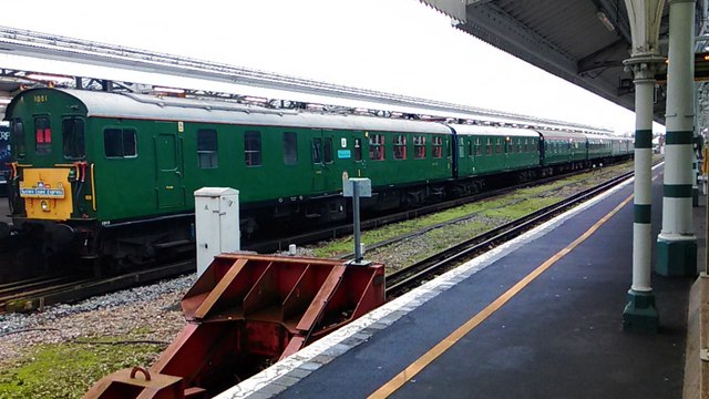 Sussex Coast Express at Eastbourne Railway Station