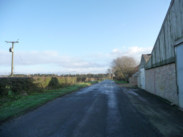 Road alongside Spring House Farm [2]