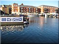 Apartments overlooking Diglis Basin.