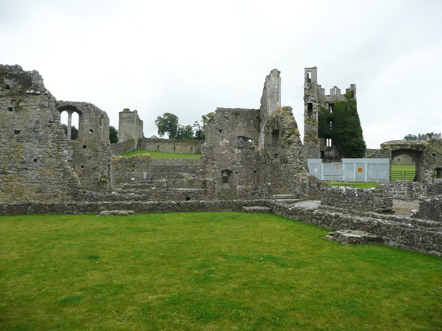 Part of the ruins of Kells Priory