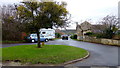 Looking along Shaw Green Lane