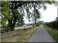 Lane running north past Greenwell Farm